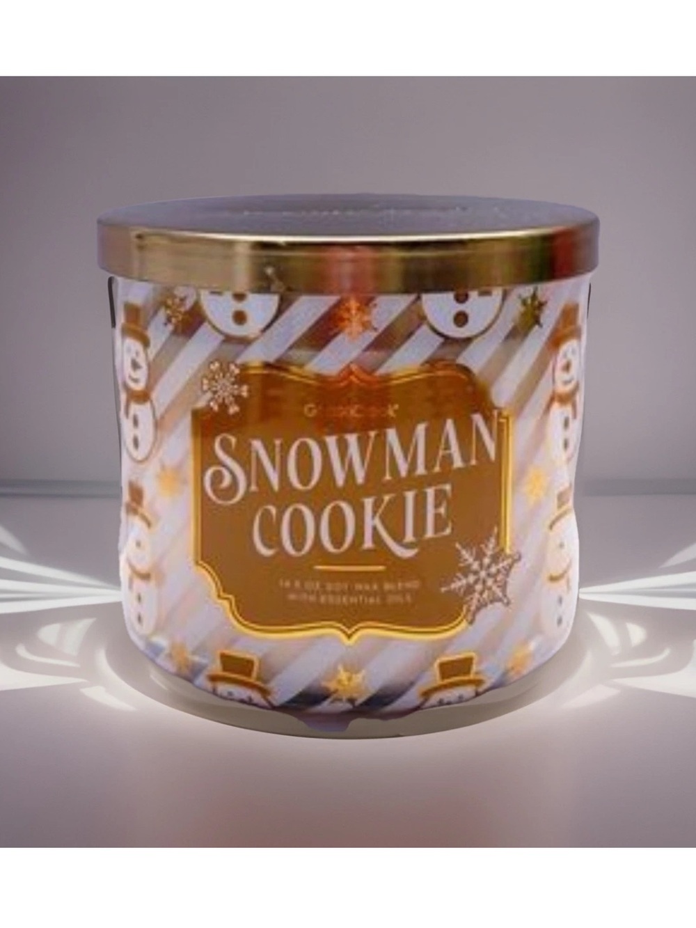 Goose Creek 3-Wick Candle- Snowman Cookie (14.5 oz)